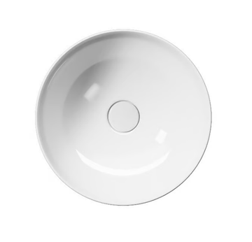 PURA 40/TI - Round ceramic washbasin by GSI ceramica - view 3